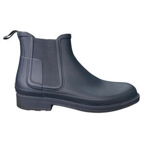 Hunter Men’s Refined Blue Waterproof Chelsea Boot Size US 12